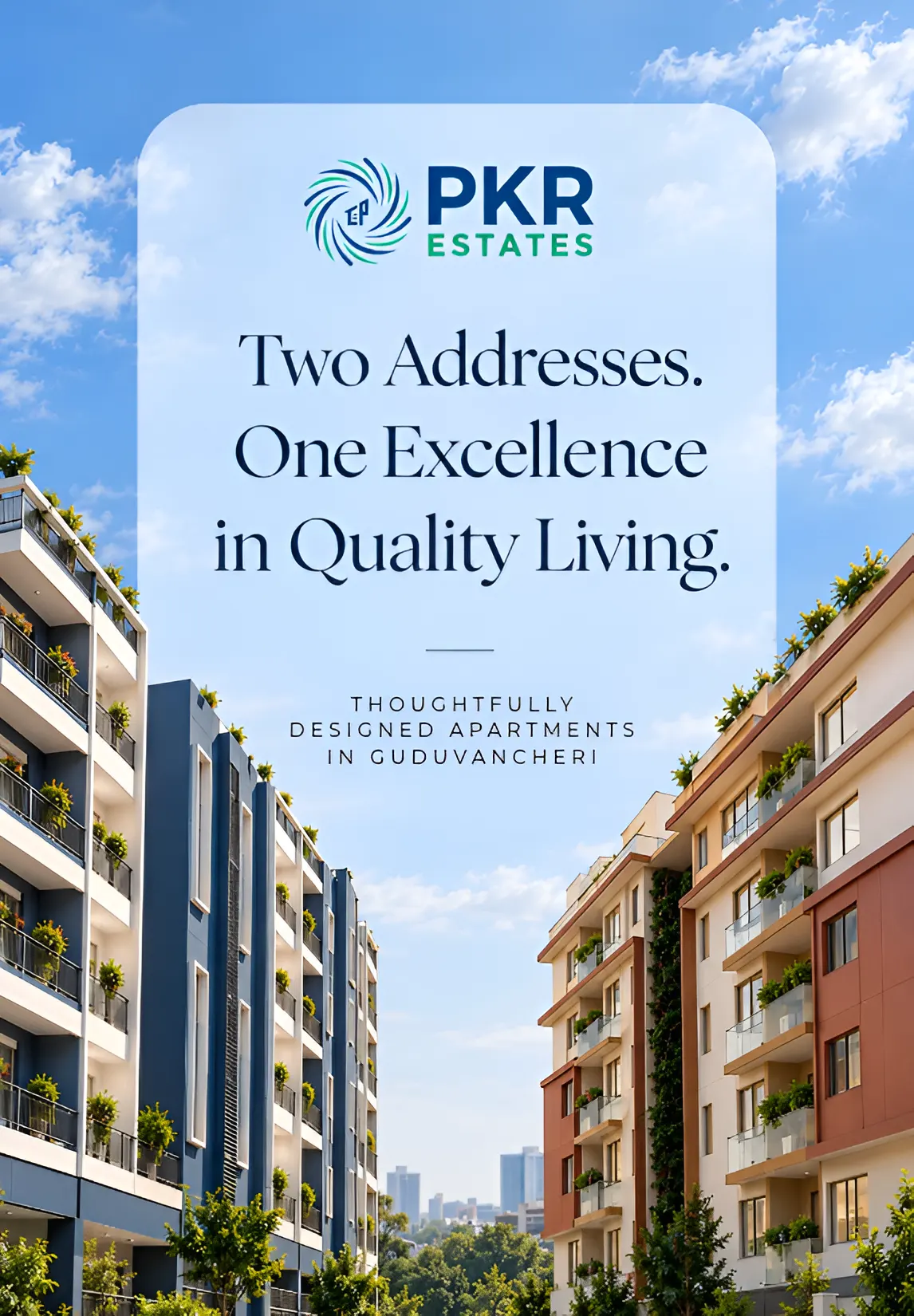 Project amenities banner