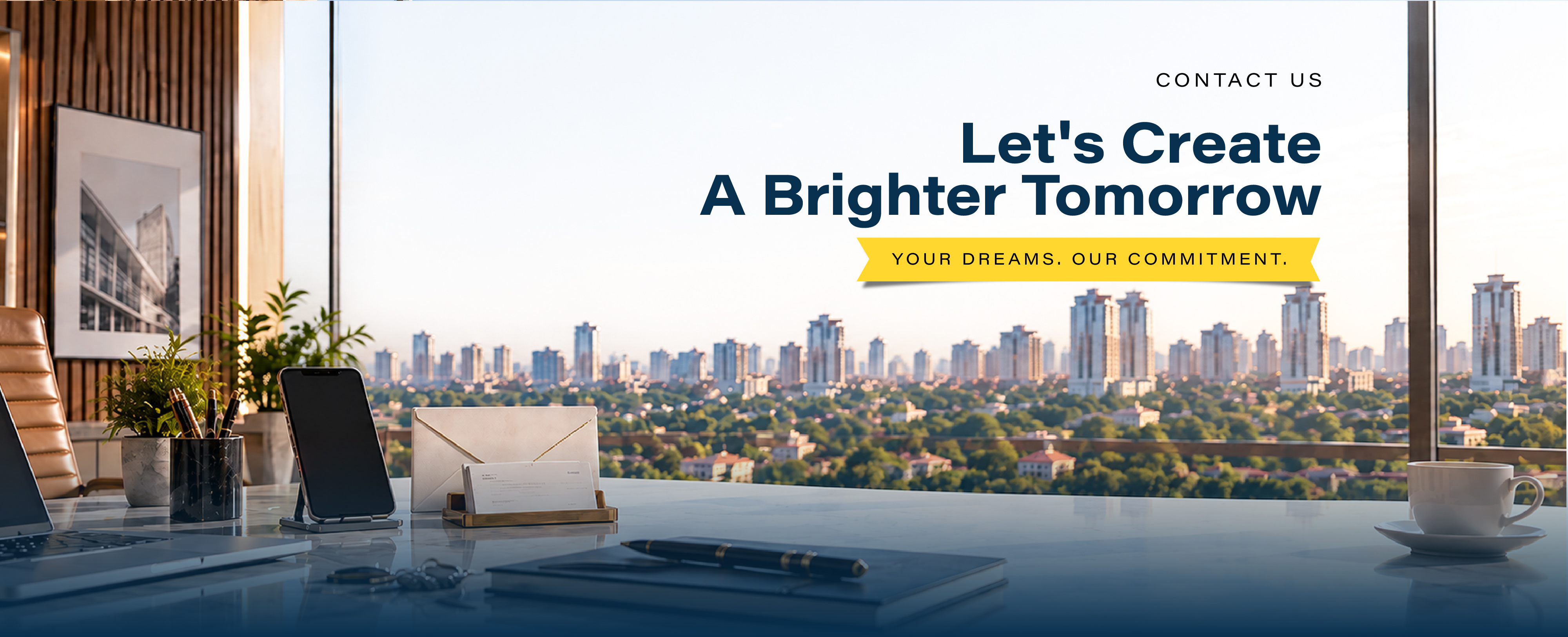 Contact PKR Estates banner